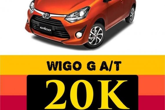 Toyota Wigo 2020 for sale in Taguig 