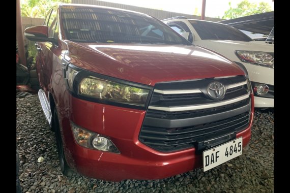 Sell Red 2017 Toyota Innova SUV / MPV at 21000 in Quezon City
