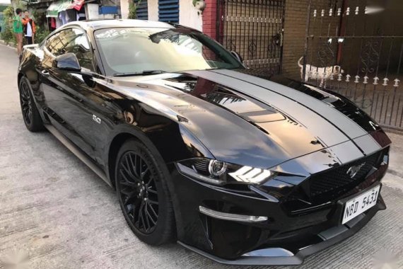 Sell Black 2018 Ford Mustang in Quezon City