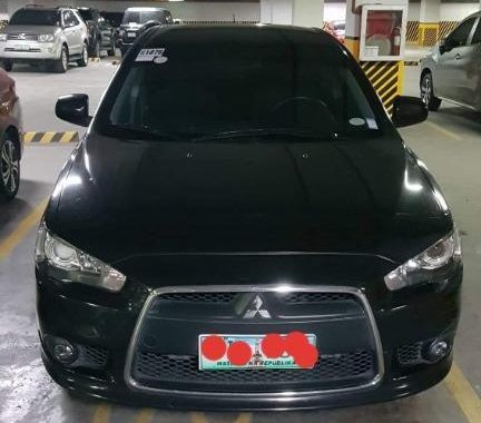 Selling Black Mitsubishi Lancer 2012 in Caloocan