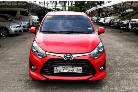 Sell Red 2018 Toyota Wigo in Manila