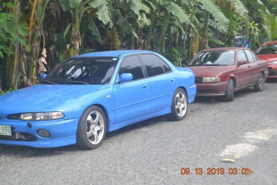 Blue Mitsubishi Galant 1995 for sale in Muntinlupa