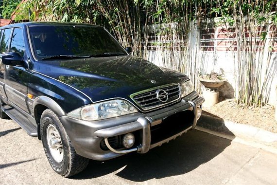 Black Ssangyong Musso 2006 for sale in Cebu City