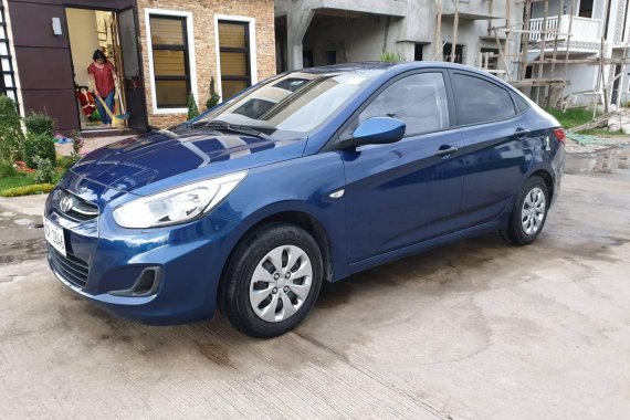 2018 Hyundai Accent Blue Automatic 