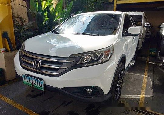 Sell White 2012 Honda Cr-V in Quezon City