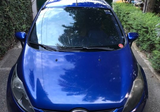 Blue Ford Fiesta 2012 at good price for sale in Quezon City 