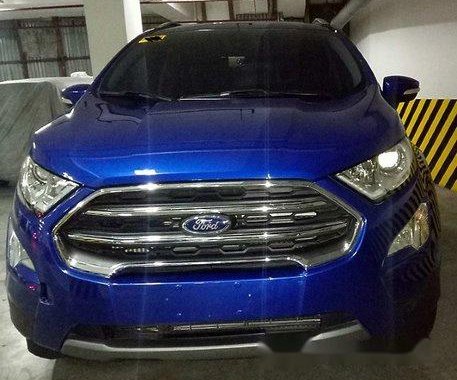 Selling Blue Ford Ecosport 2019 in Manila