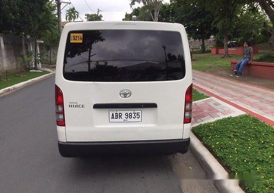 White Toyota Hiace 2015 for sale in Manual