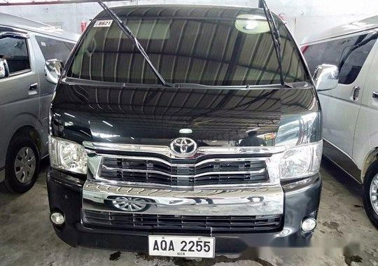 Selling Black Toyota Hiace 2015 in Quezon City