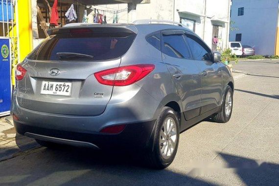 Silver Hyundai Tucson 2014 for sale in Automatic