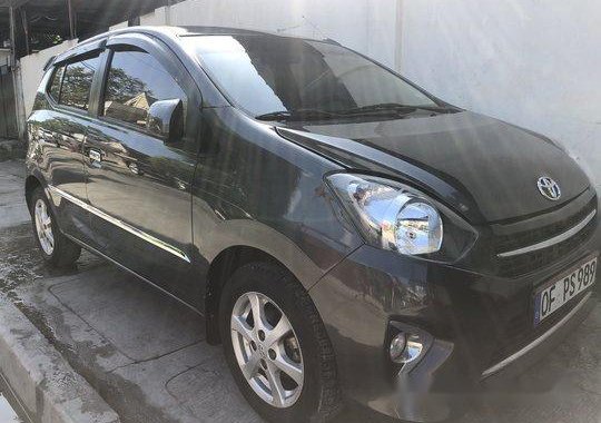 Grey Toyota Wigo 2017 for sale in Quezon