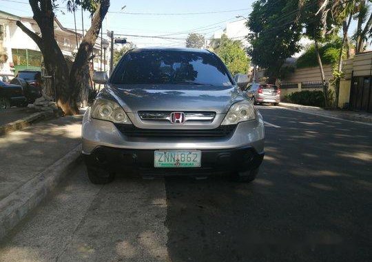 Selling Silver Honda Cr-V 2008 in Quezon City