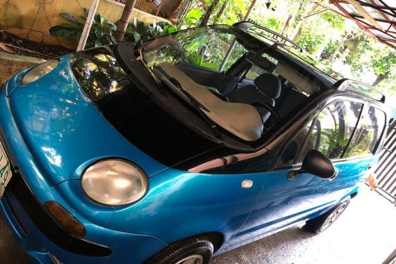 Selling Blue Chevrolet Matiz 1999 in Manila