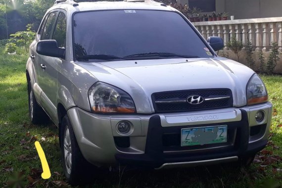 Selling Silver Hyundai Tucson 2007 in Manila