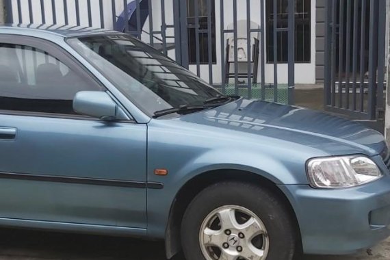 Blue Honda City 2001 for sale in Manila