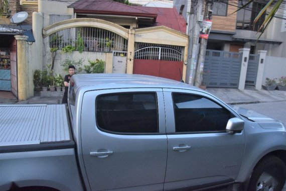 Silver Chevrolet Colorado 2013 for sale in Quezon City