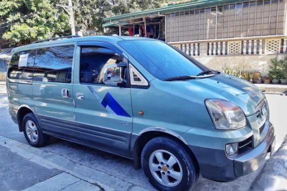 Sell Blue 2007 Hyundai Starex in Quezon City