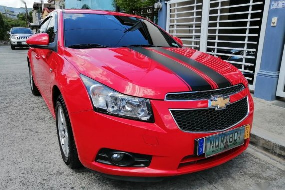 Sell Red 2010 Chevrolet Cruze in San Mateo