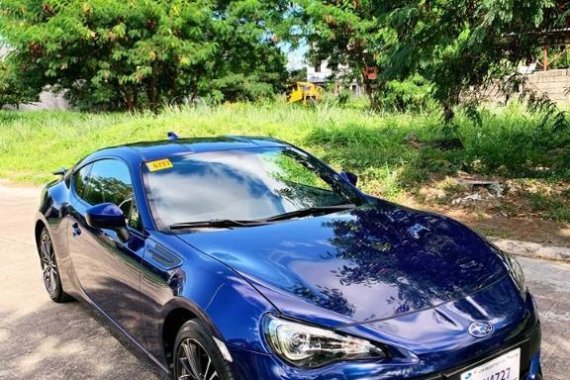 Selling Blue Subaru Brz 2016 Coupe / Roadster in Manila