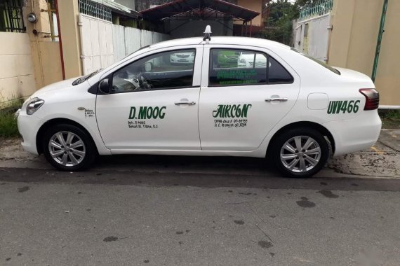 White Toyota Vios 2012 for sale in Manila