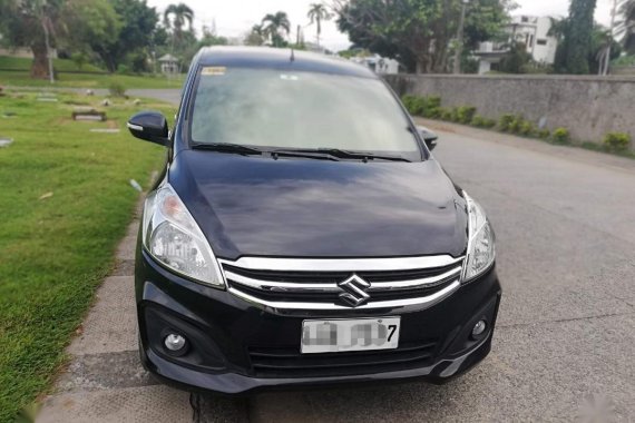 Black Suzuki Ertiga 2017 for sale in Manila