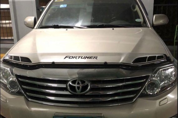 Beige Toyota Fortuner 2012 for sale in Manila