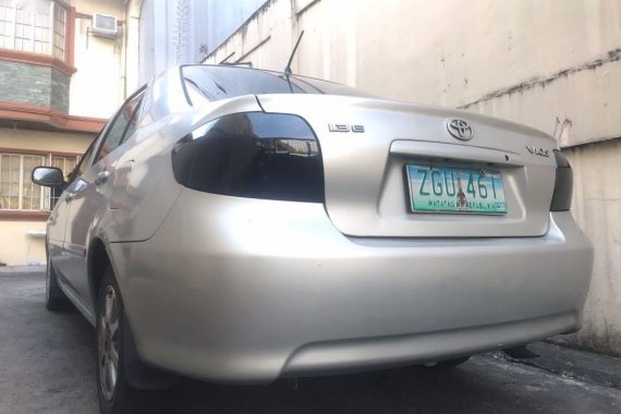 Silver Toyota Vios 2007 for sale in Pasay