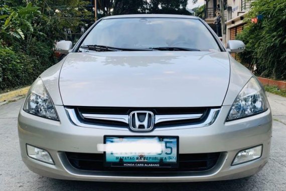 Selling Cream Honda Accord 2007 in Manila