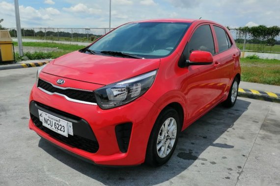 Red Kia Picanto 2018 for sale in Manila