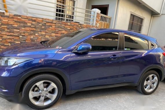 Blue Honda Hr-V 2017 for sale in Automatic