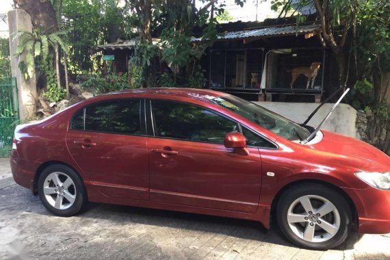 Red Honda Civic 2009 for sale in Manila