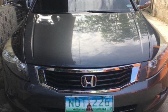 Grey Honda Accord 2014 for sale in Manila