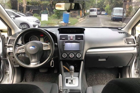 Silver Subaru Xv 2015 for sale in Quezon City