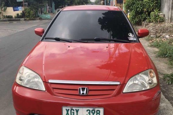 Sell Orange 2002 Honda Civic in Manila