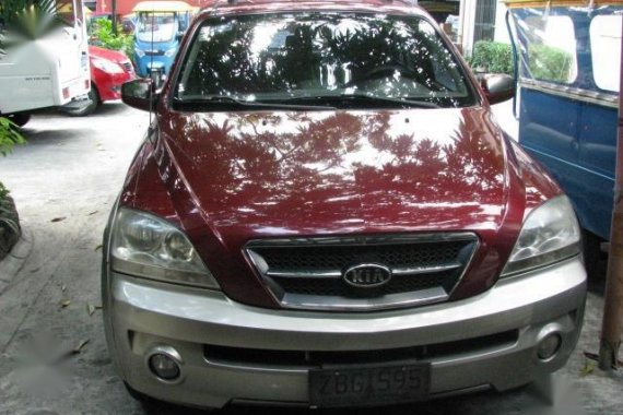 Selling Red Kia Sorento 2005 in Quezon City