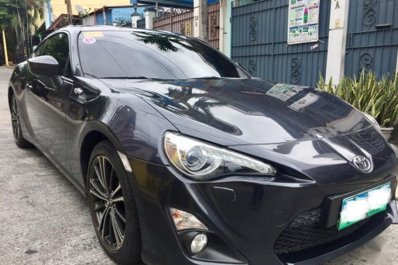 Black Toyota 86 2013 for sale in Pasig