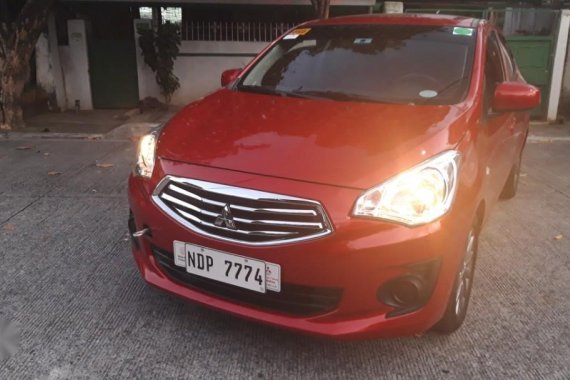 Selling Red Mitsubishi Mirage 2019 in Quezon City