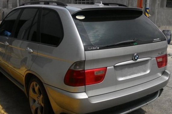 Silver Bmw X5 2002 for sale in Automatic