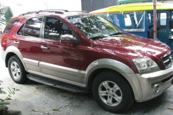 Selling Red Kia Sorento 2005 in Quezon City