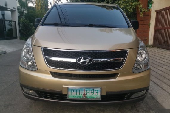 Brown Hyundai Starex 2010 for sale in Manila