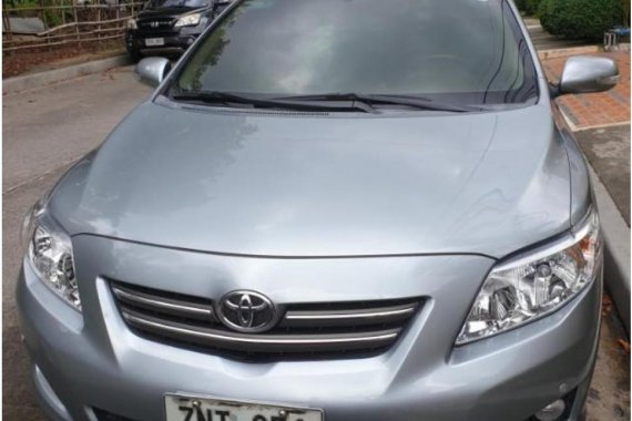 Silver Toyota Corolla 2008 for sale in Manila