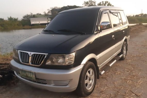 Selling Black Mitsubishi Adventure 2002 in Guagua