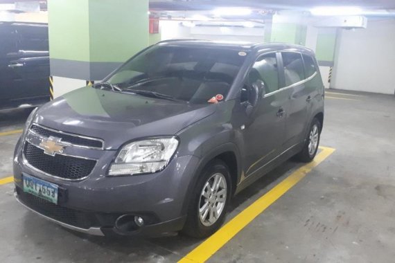 Grey Chevrolet Orlando 2011 for sale in Automatic