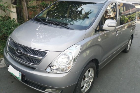 Silver Hyundai Grand starex 2011 for sale in Quezon City