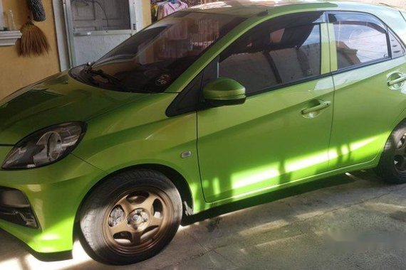 Selling Green Honda Brio 2016 in Manila