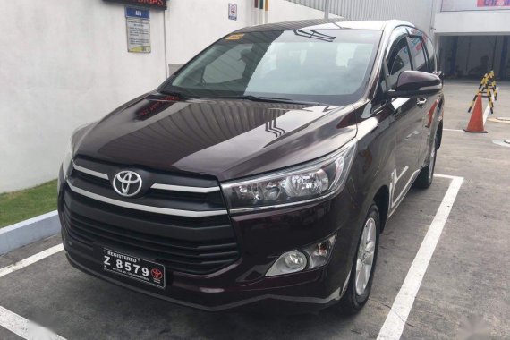 Purple Toyota Innova 2017 for sale in Pasig