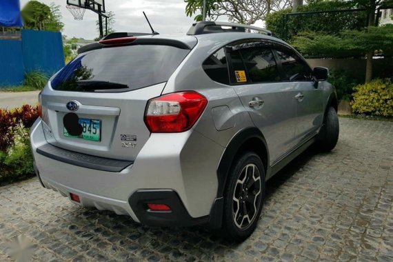 Silver Subaru Xv 2013 for sale in Quezon City