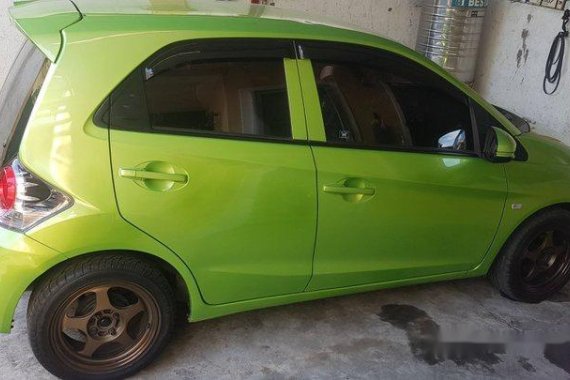 Selling Green Honda Brio 2016 in Manila