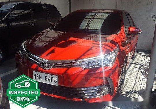 Red Toyota Corolla altis 2017 for sale in Automatic