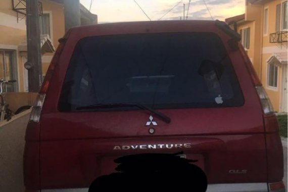 Red Mitsubishi Adventure 2006 for sale in Manual